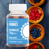 NaturesPlus D3 1000 UI – sans OGM – formulation fidèle.