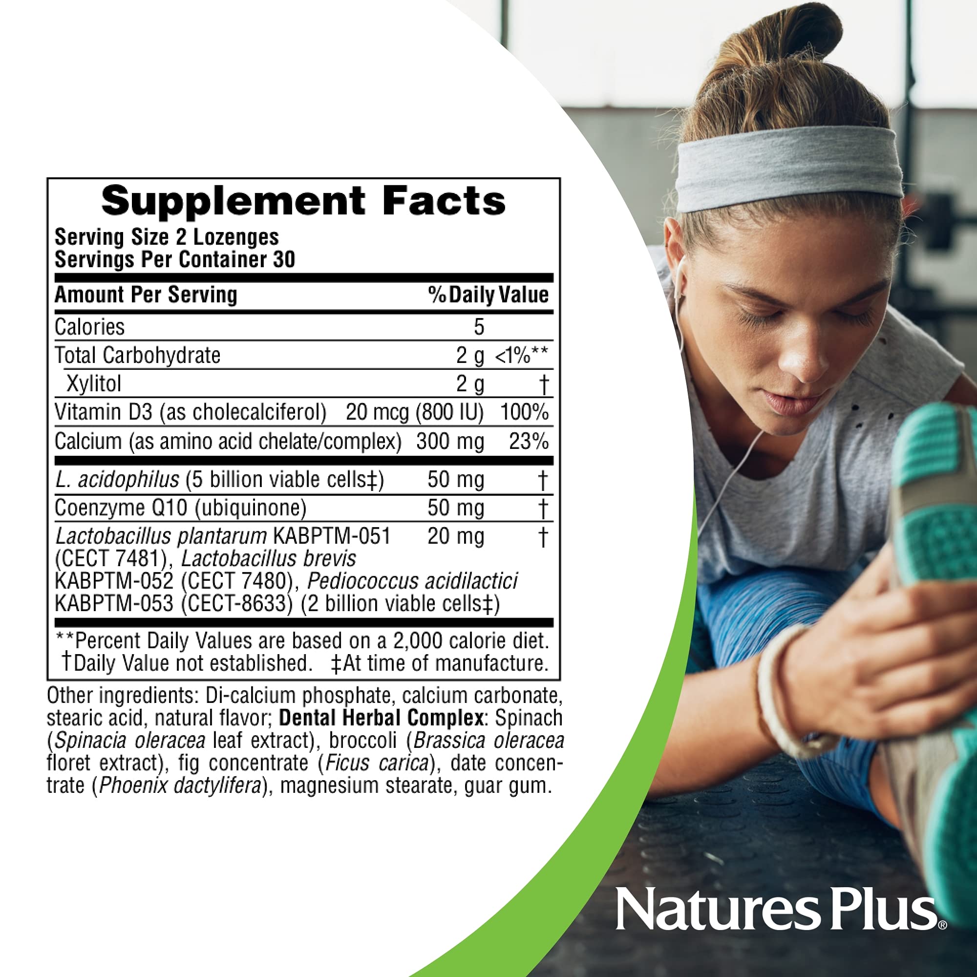 NaturesPlus Menthe – arôme naturel, haleine fraîche après utilisation