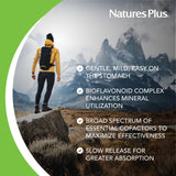 NaturesPlus Hema-Plex Fer et Vitamine C avec bioflavonoïdes pour meilleure assimilation.