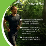 Formulation sans gluten Millepertuis NaturesPlus pour un mode de vie sans allergènes