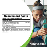 NaturesPlus Herbal Actives Thé Vert Chinois, prise quotidienne: dosage simple et routine.