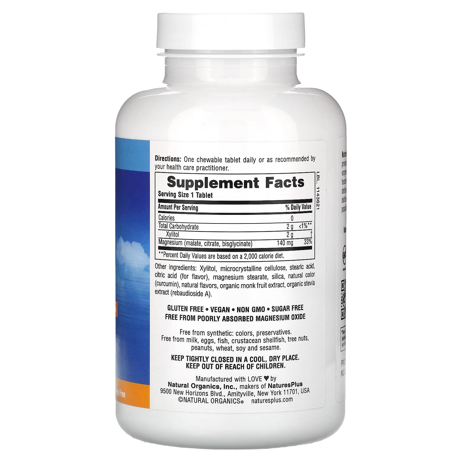 NaturesPlus KalmAssure bouteille de comprimés orange, pratique au quotidien pour soutenir relaxation et vigilance.