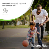 Étiquette NaturesPlus Lecithine sans gluten, pratique pour un régime sans gluten.
