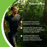 NaturesPlus Magnésium – soutien potentiel du cœur et de la circulation