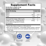 Poudre NaturesPlus Marine Collagen Peptides se mélange facilement dans boissons.