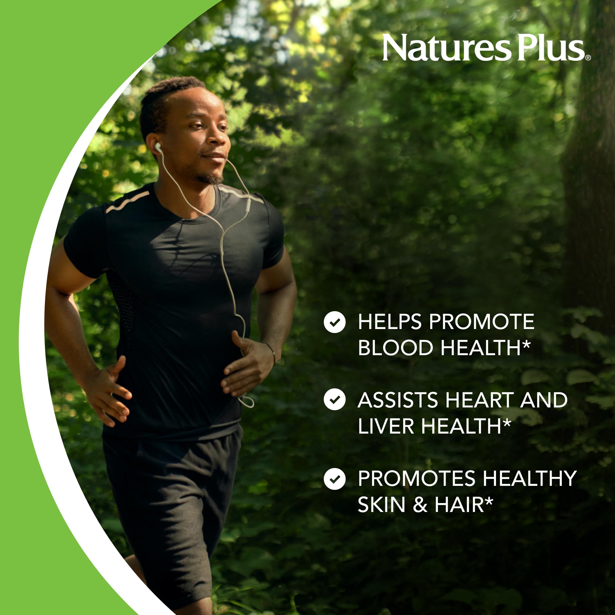 NaturesPlus Mega B-100 Complex etiquette et packaging, informations claires et fiables.