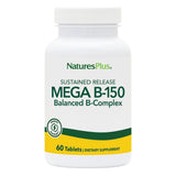 NaturesPlus Mega B-150 Complex bouteille verte — soutien potentiel d'énergie quotidienne.