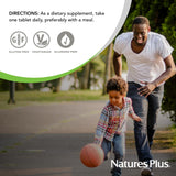 Tablettes NaturesPlus Mega B-150 Complex, intégration facile dans votre rituel matin.