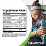 Tablettes NaturesPlus Mega B-150, emballage pratique pour les routines de bien-être.