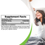 NaturesPlus Mélatonine 20 mg: comprimés faciles à avaler au quotidien.