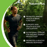 NaturesPlus Niacinamide - emballage sans allergènes majeurs pour plus de sécurité.