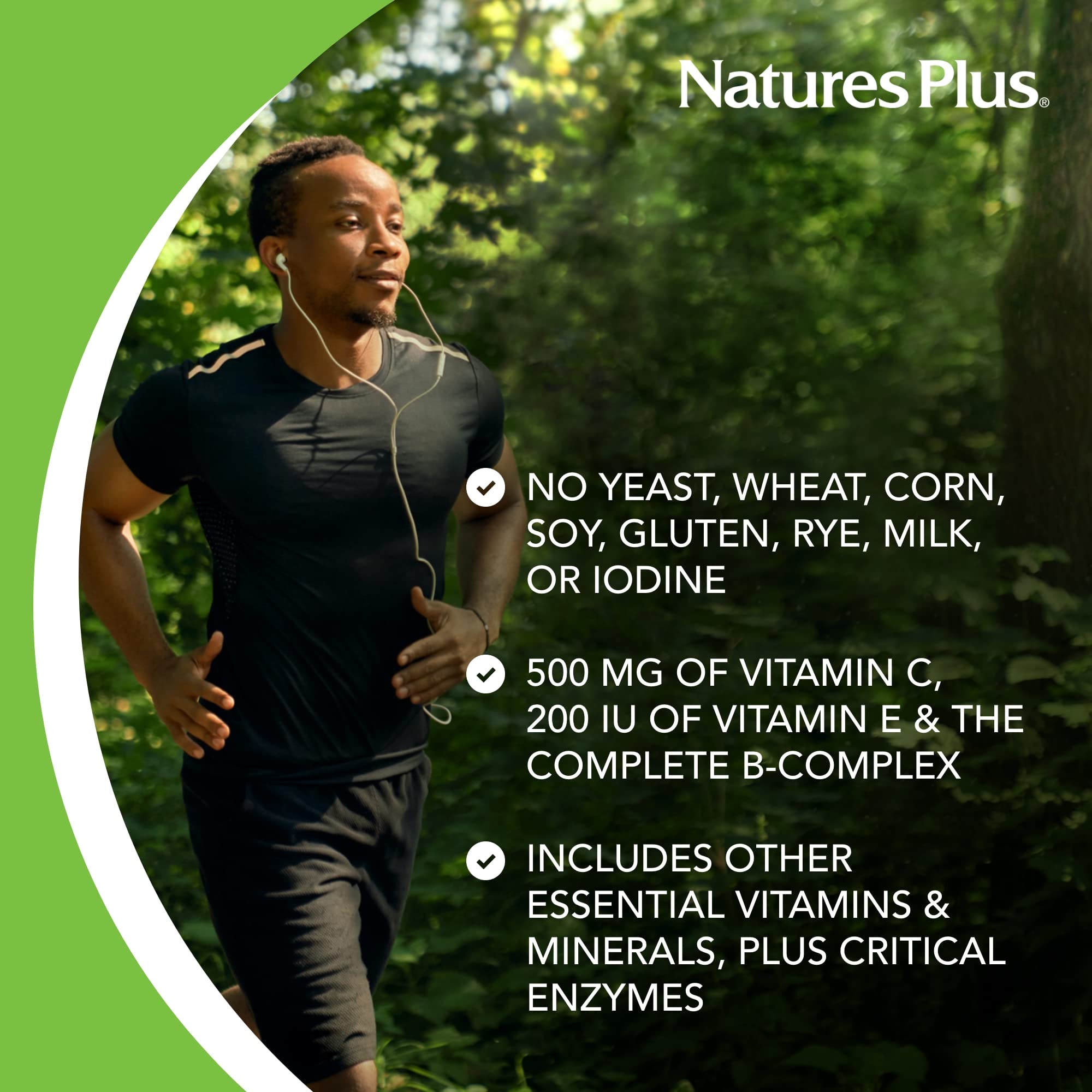 Nature's Plus Nutri-Genic: base de son de riz hypoallergénique pour une formule pure.
