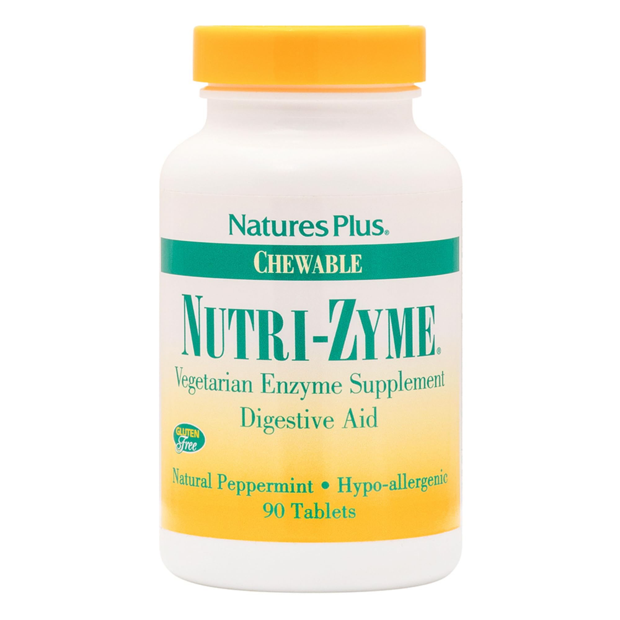 Nutri-Zyme – tablettes à croquer menthe, soutien digestif pratique après repas.
