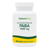 NaturesPlus PABA 1000 mg: comprimés à libération prolongée pour énergie durable.