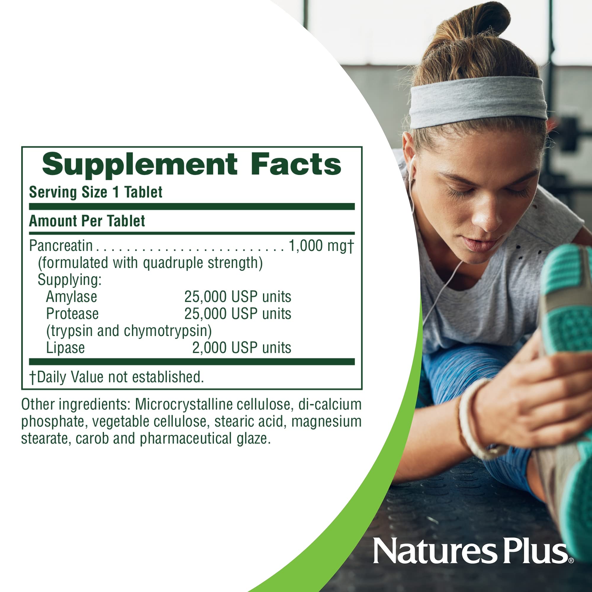 NaturesPlus Pancreatin – usage quotidien pour une routine digestive fiable.