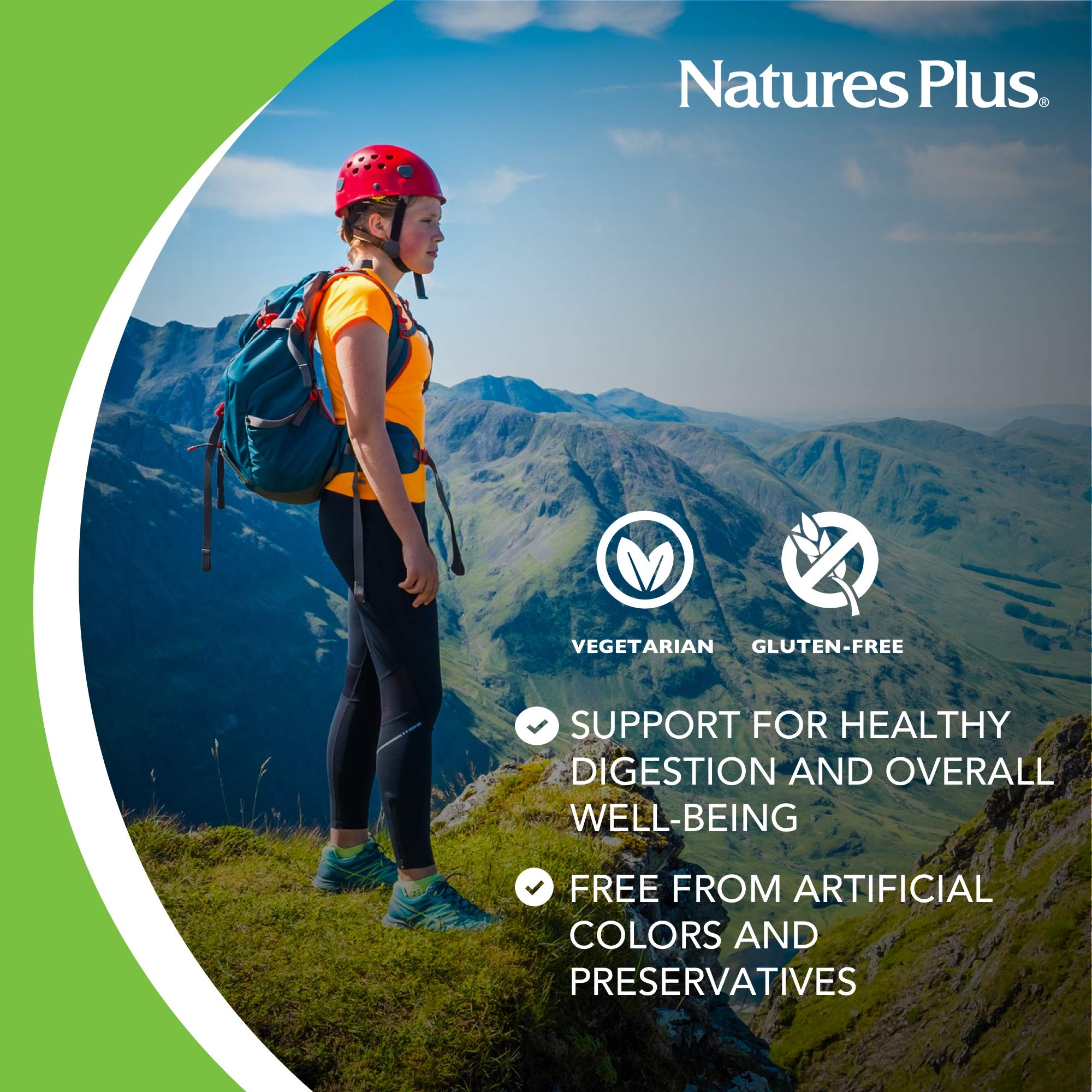 NaturesPlus Papaye Enzyme – emballage tablettes, utilisation facile à la maison.
