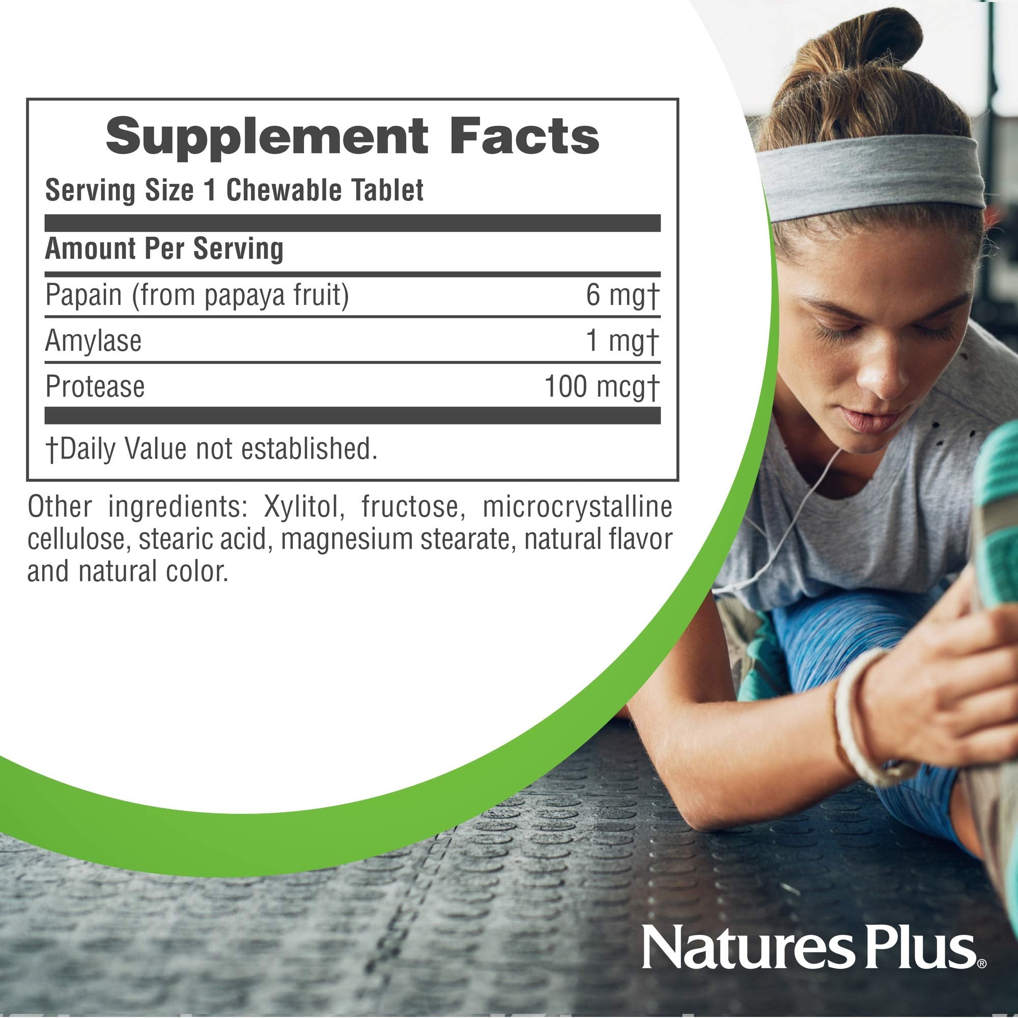 NaturesPlus Papaye Enzyme – utilisation quotidienne simple et pratique.