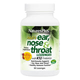 Pastilles NaturesPlus pour oreille-nez-gorge avec flore saine.