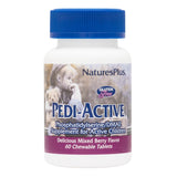 Pedi-Active de NaturesPlus, boîte de 60 comprimés mâchables, goût fruits rouges, soutien attentif en journée