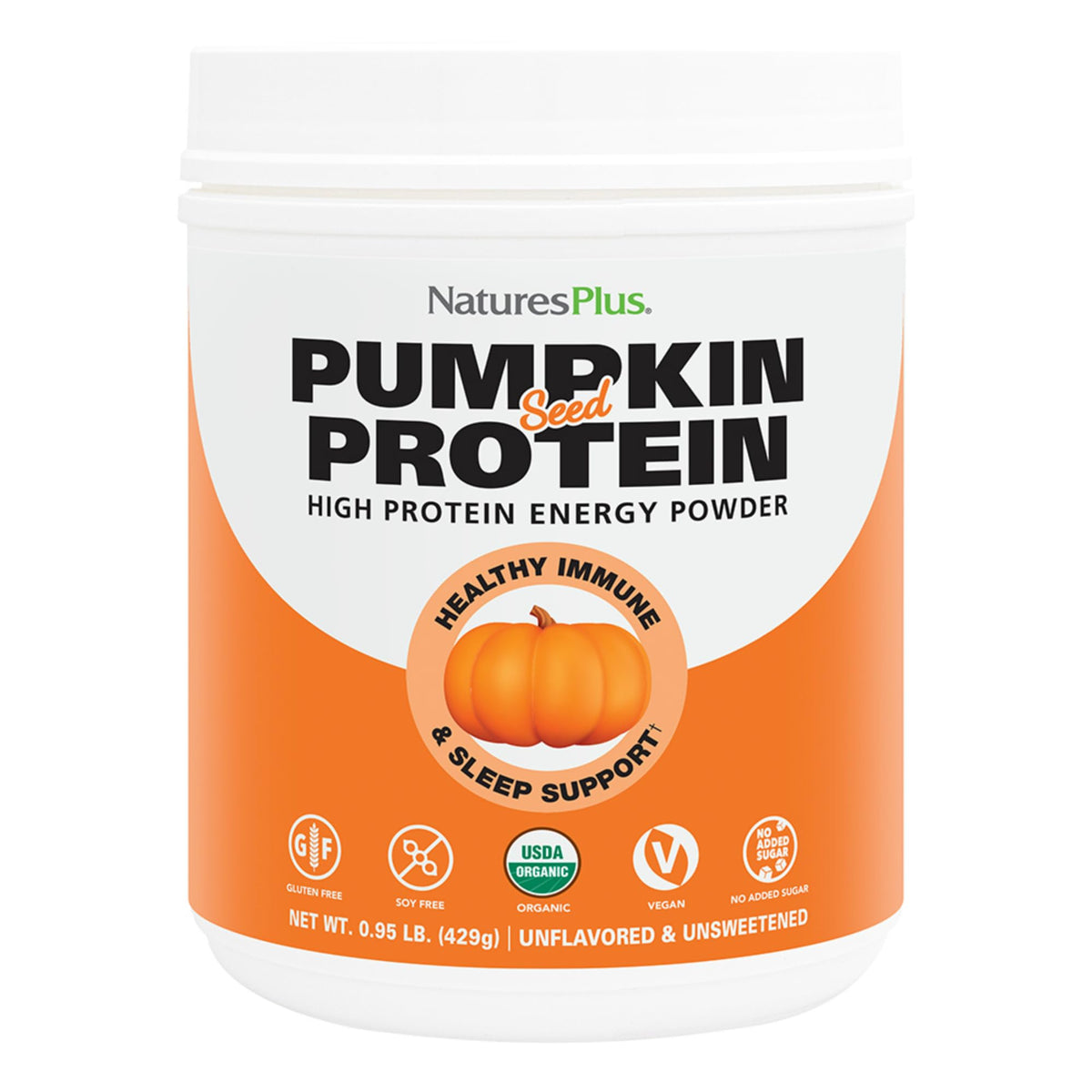 Poudre protéinée bio NaturesPlus brique: soutien musculaire potentiel et texture légère