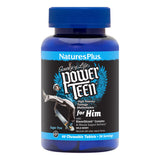 NaturesPlus Power Teen pour lui - bouteille framboise sauvage, plaisir quotidien et soutien nutritionnel.