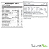 NaturesPlus Power Teen pour lui - ingrédients spiruline et légumes, impression de qualité.