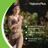 NaturesPlus PRO Berberine 750 mg – Capsules prêtes à être consommées.