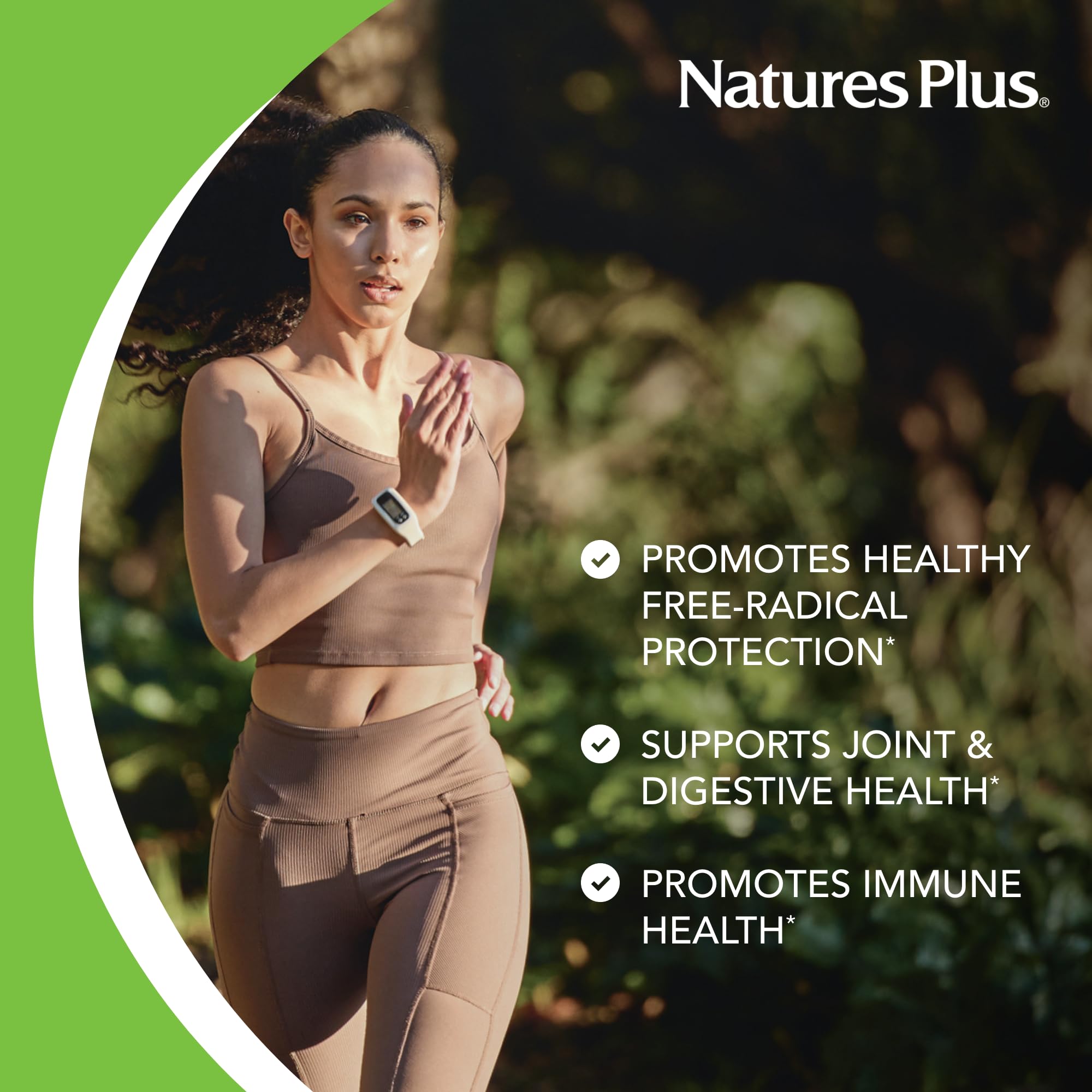 NaturesPlus PRO Longvida Curcumin, etiquette et emballage, pureté non-ogm et vegan.