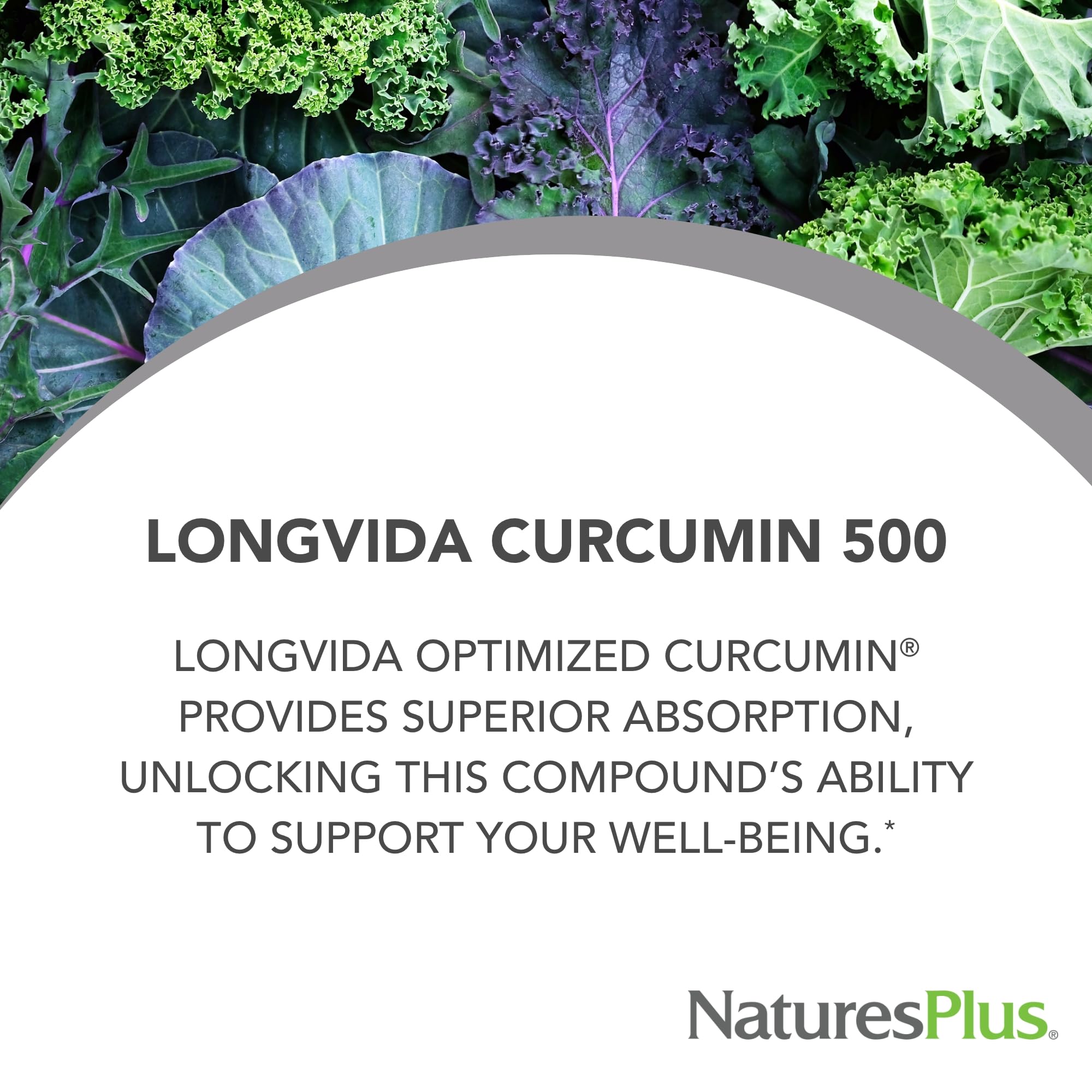 Gélules NaturesPlus PRO Longvida Curcumine 500 mg, faciles à avaler, soutien immunitaire possible.