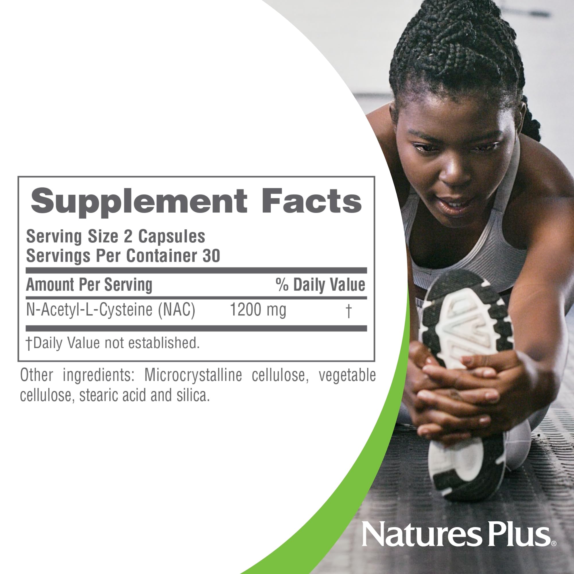 Emballage NaturesPlus PRO NAC 1200 mg, emballage robuste