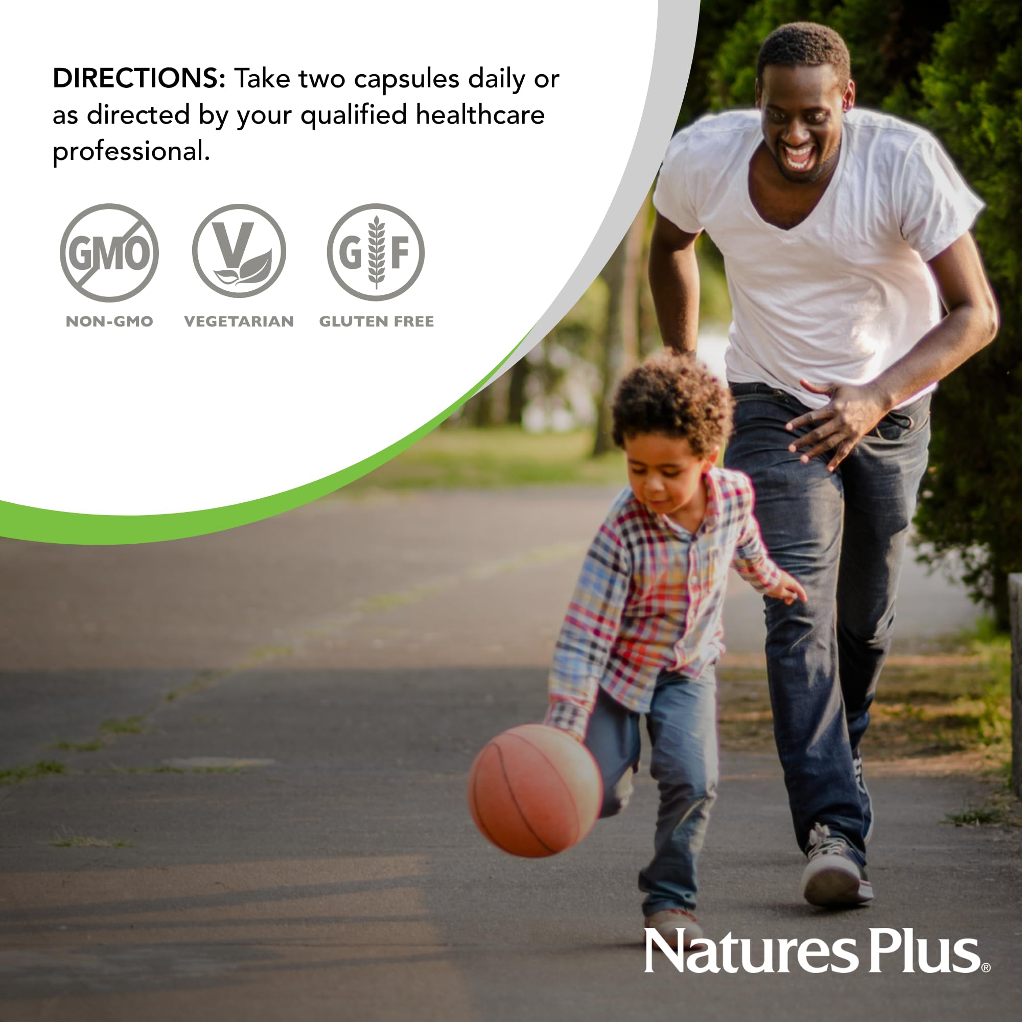 NaturesPlus PRO PharmaGABA – gélules dans un verre, prise simple lors de la routine