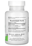 Étiquette arrière du produit montrant les détails, pratique pour une routine vegan sans gluten.