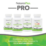 Utilisation quotidienne avec NaturesPlus PRO Quercetine pour le bien-être.