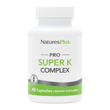 NaturesPlus PRO Super K Complex – Bouteille avant, pratique à emporter et à utiliser au quotidien.