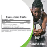 NaturesPlus PRO Super K Complex – Tableau nutritionnel, détails des vitamines pour un choix éclairé.