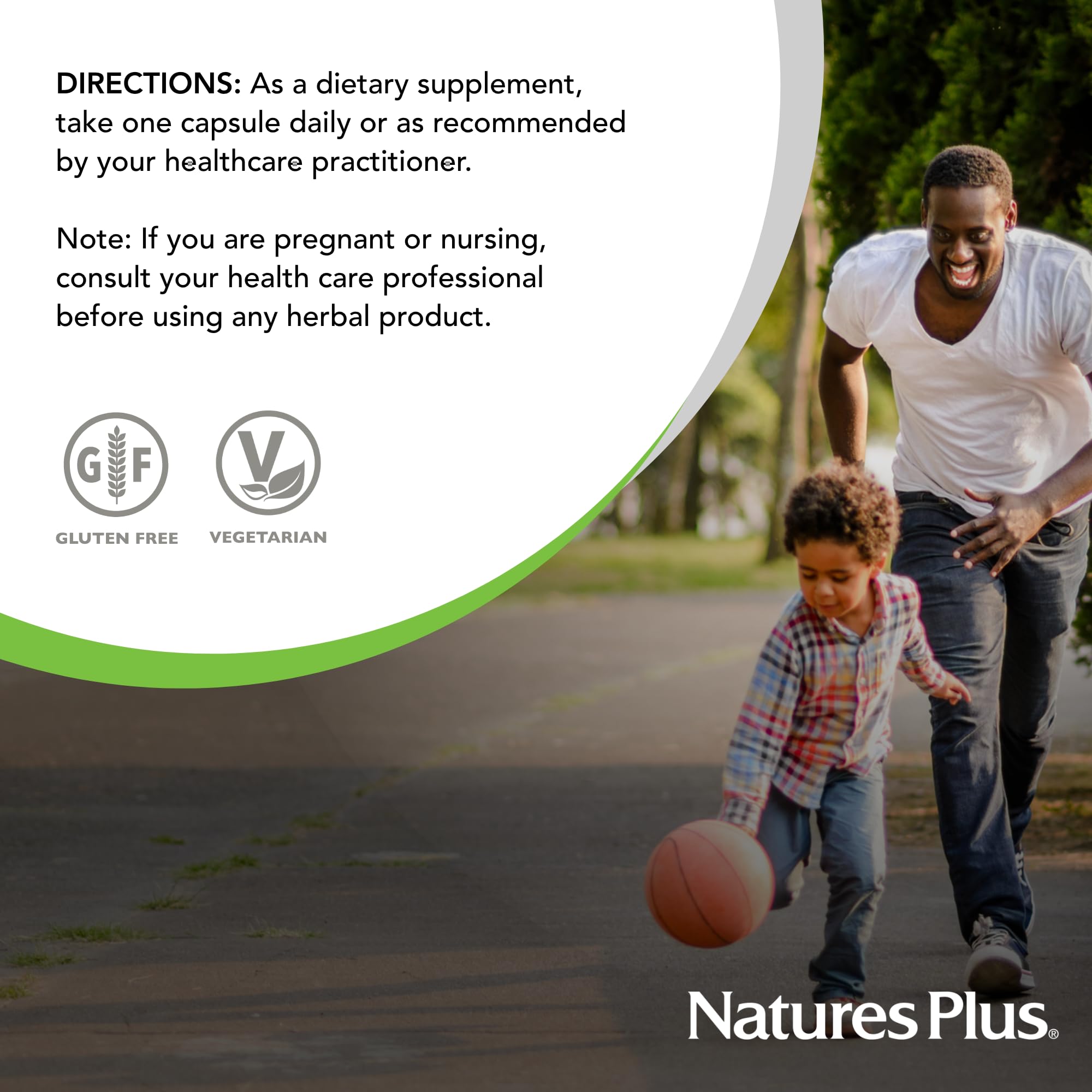 NaturesPlus Reglisse DGL capsules avec notice, guide d'utilisation clair