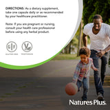 NaturesPlus Reglisse DGL capsules avec notice, guide d'utilisation clair