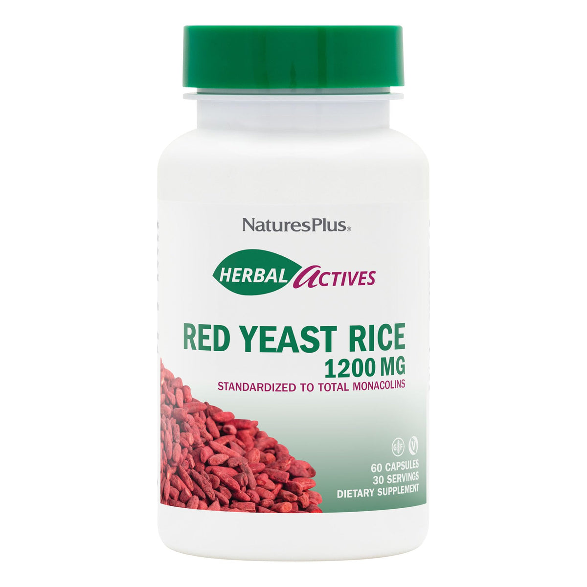 NaturesPlus riz rouge de levure en capsules, pratique et riche en actifs.