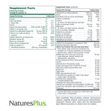 NaturesPlus Source de Life Sans Fer – soutien botanique avec ginseng et vitamine D3.