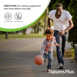 NaturesPlus Source of Life – contenu d’aliments complets pour nutrition équilibrée.