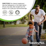 NaturesPlus Source de Vie Gold – cuillere pratique pour une dose quotidienne.