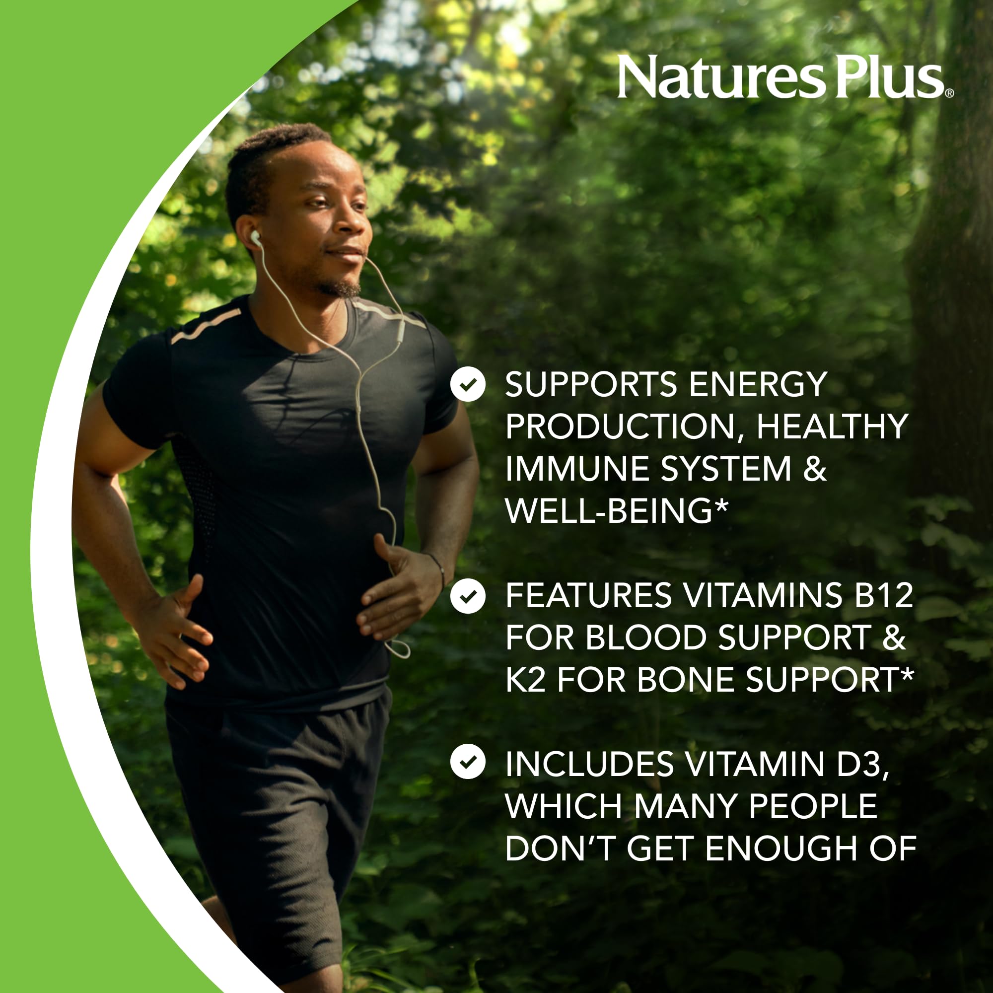 NaturesPlus Source de Vie Gold – gouttes versées facilement pour dosage quotidien.