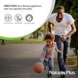 NaturesPlus Source de Vie Gold – prise quotidienne simple avec un repas.
