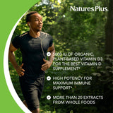 NaturesPlus Source de Vie Jardin D3 — extraits végétaux issus d’aliments complets.