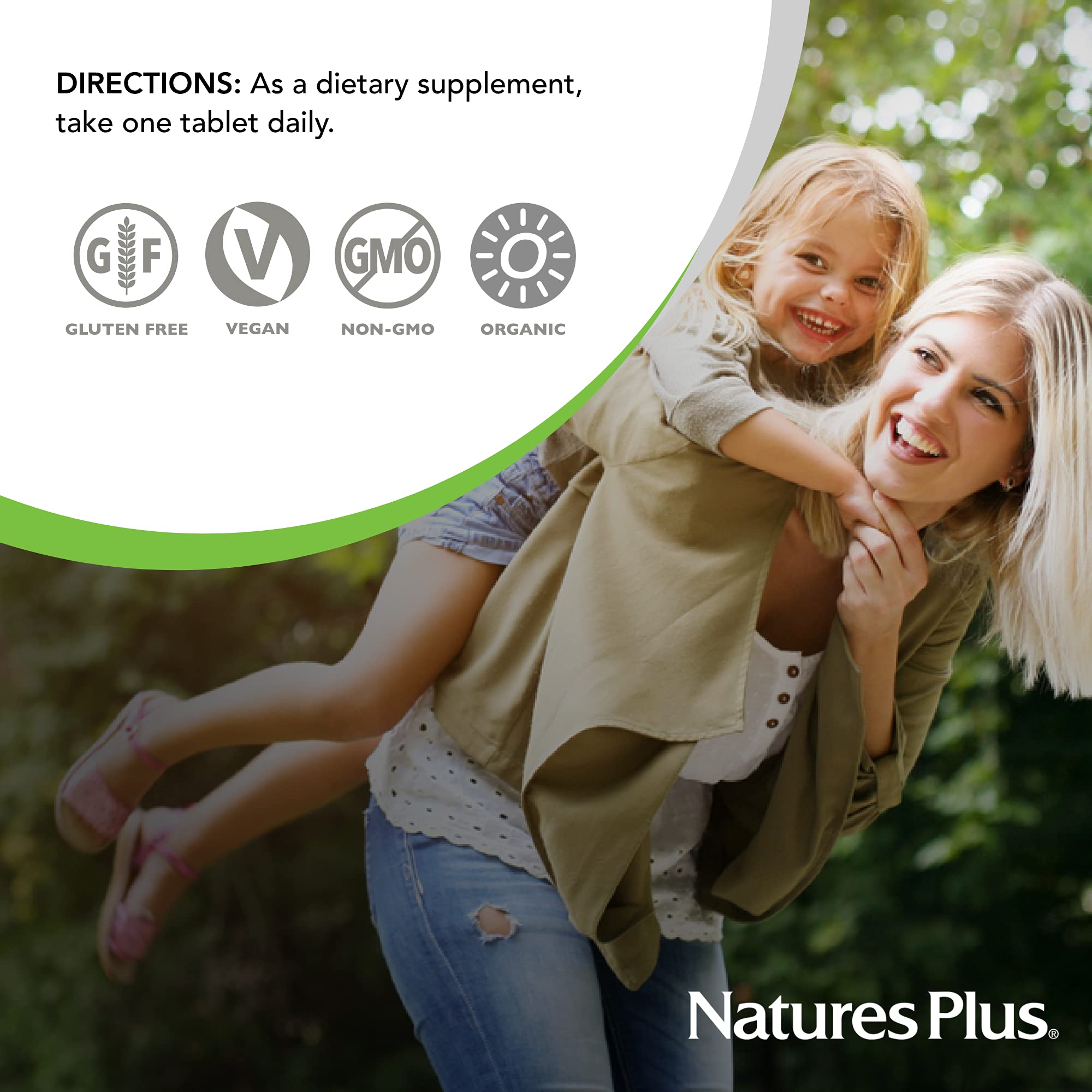 NaturesPlus Source de Vie Jardin – emballage et flacon de 30 comprimés.