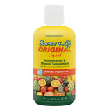 NaturesPlus Source of Life Liquide, bouteille tropical fruit, soutien nutritionnel quotidien