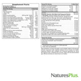 Dosage simple de NaturesPlus Source de Vie Mini-Tablettes pour routine matinale.