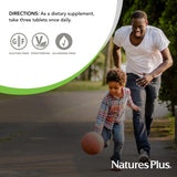 Tablettes NaturesPlus Source de Vie Or prêtes pour la routine.