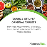 NaturesPlus Source de Vie Sans Fer – dosage-tablettes pour énergie durable