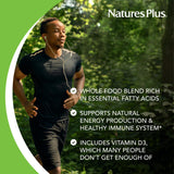 NaturesPlus Source of Life No Iron – étiquette lisible et informations essentielles.
